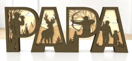 Hunting Papa Father's Day Gift