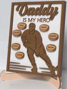 Daddy Is My Hero Father's Day Gift