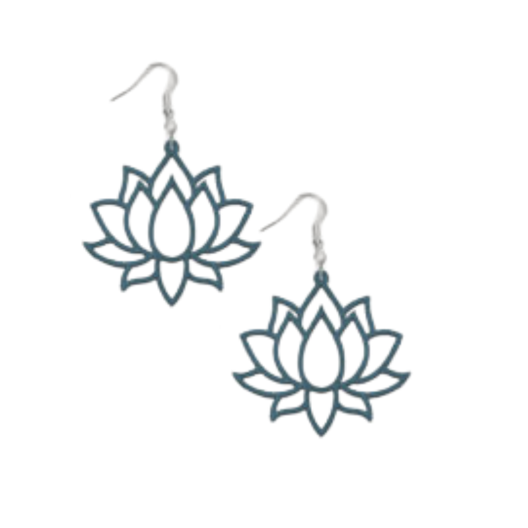 Lotus Earrings