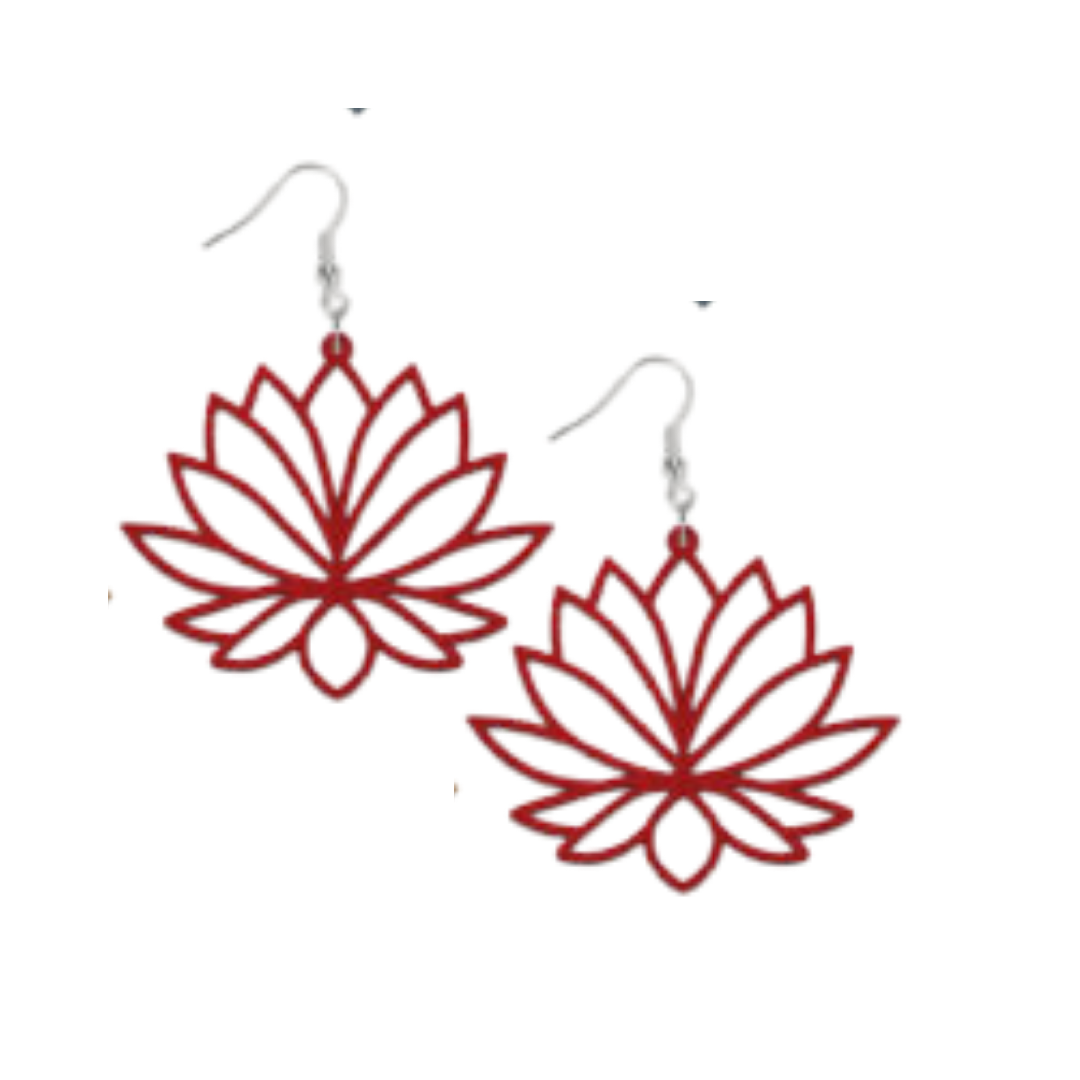 Lotus Blossom Earrings