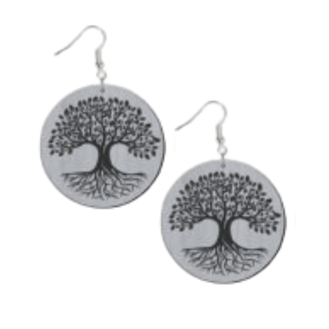 Rooted Tree of Life Earrings