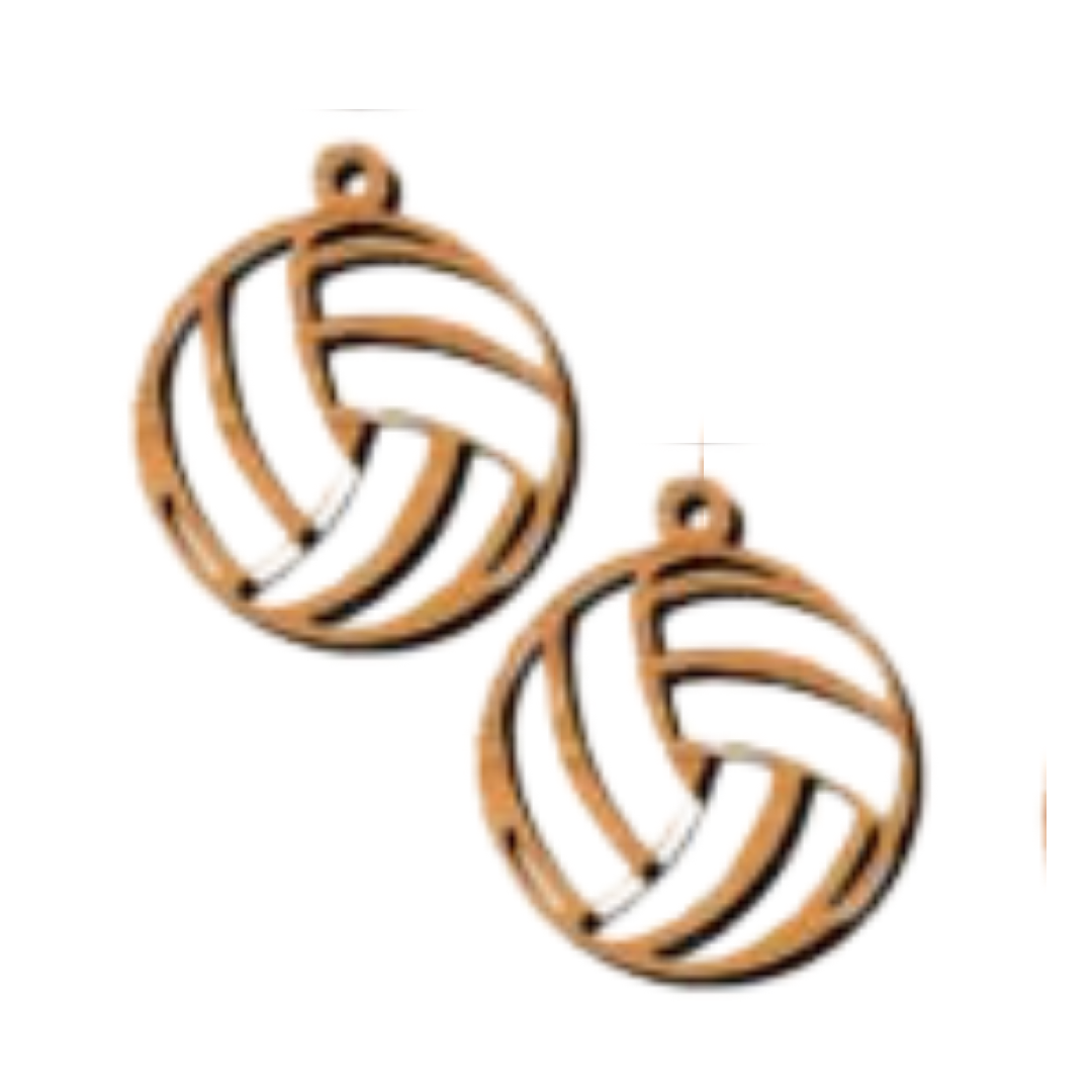 Volleyball Earrings