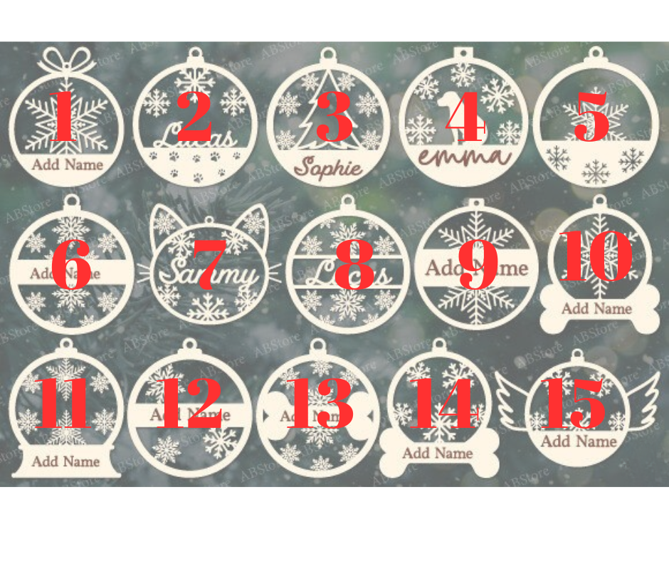 Create Your Own - Snowy Ornament