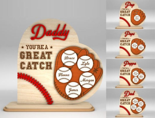 Daddy You're A Great Catch Father's Day Gift