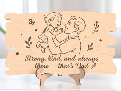 Strong, Kind, and Always There Father's Day Gift