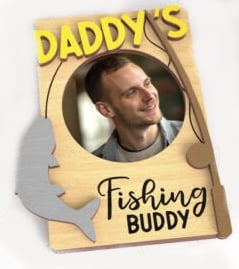 Laser Cut Magnet - Father's Day Gift