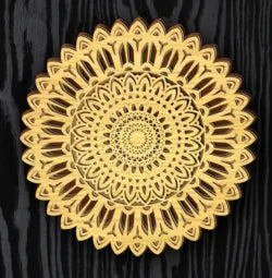 test Flower of Lacey Light Mandala - Not For Sale