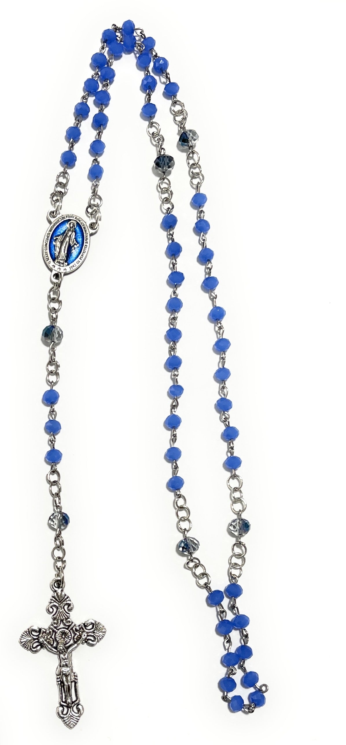 Custom Hand Beaded Religious Rosary