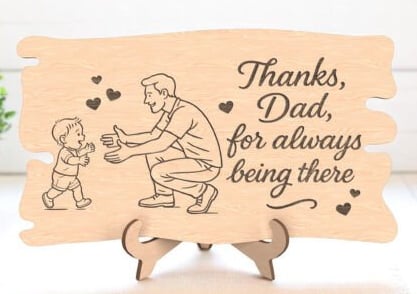 Thanks, Dad, For Always Being There Father's Day Gift