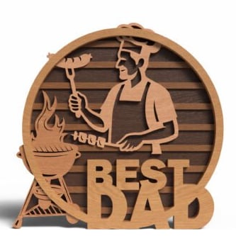 Grill Dad Father's Day Gift