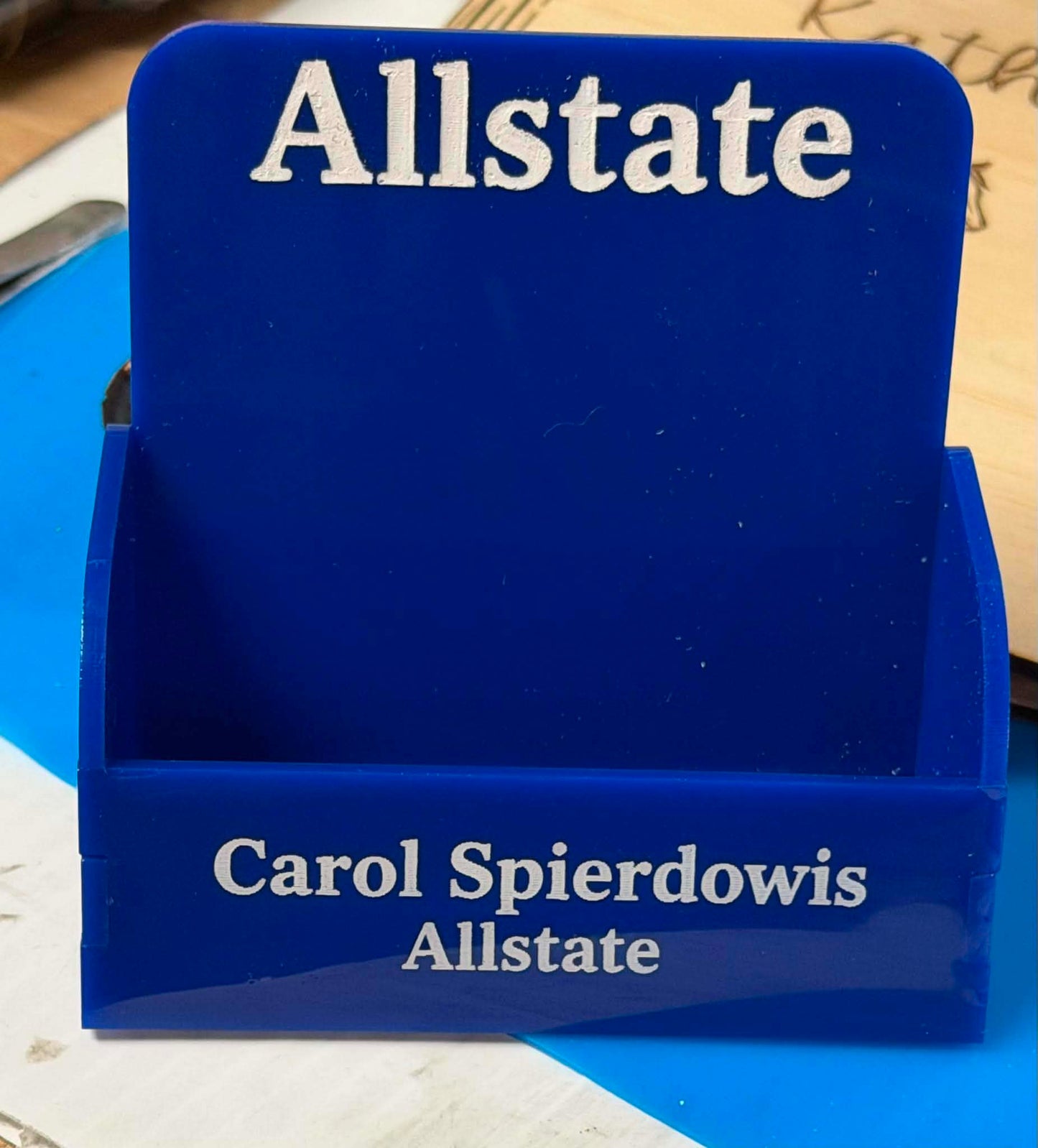 Laser Cut Acrylic - Card Holder Stand