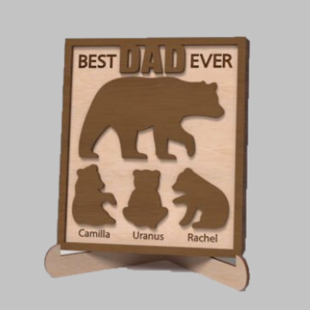 Best Papa Bear Ever Father's Day Gift