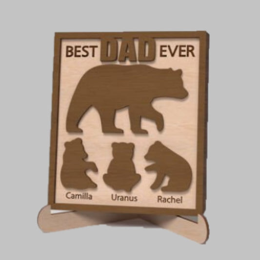 Best Papa Bear Ever Father's Day Gift