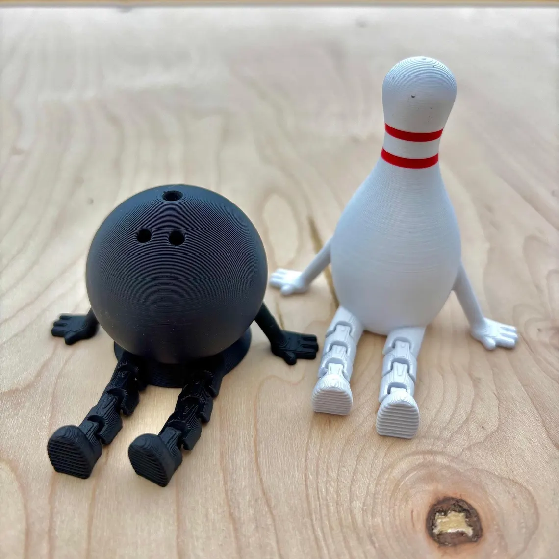 3D Printed Bowling Buddies