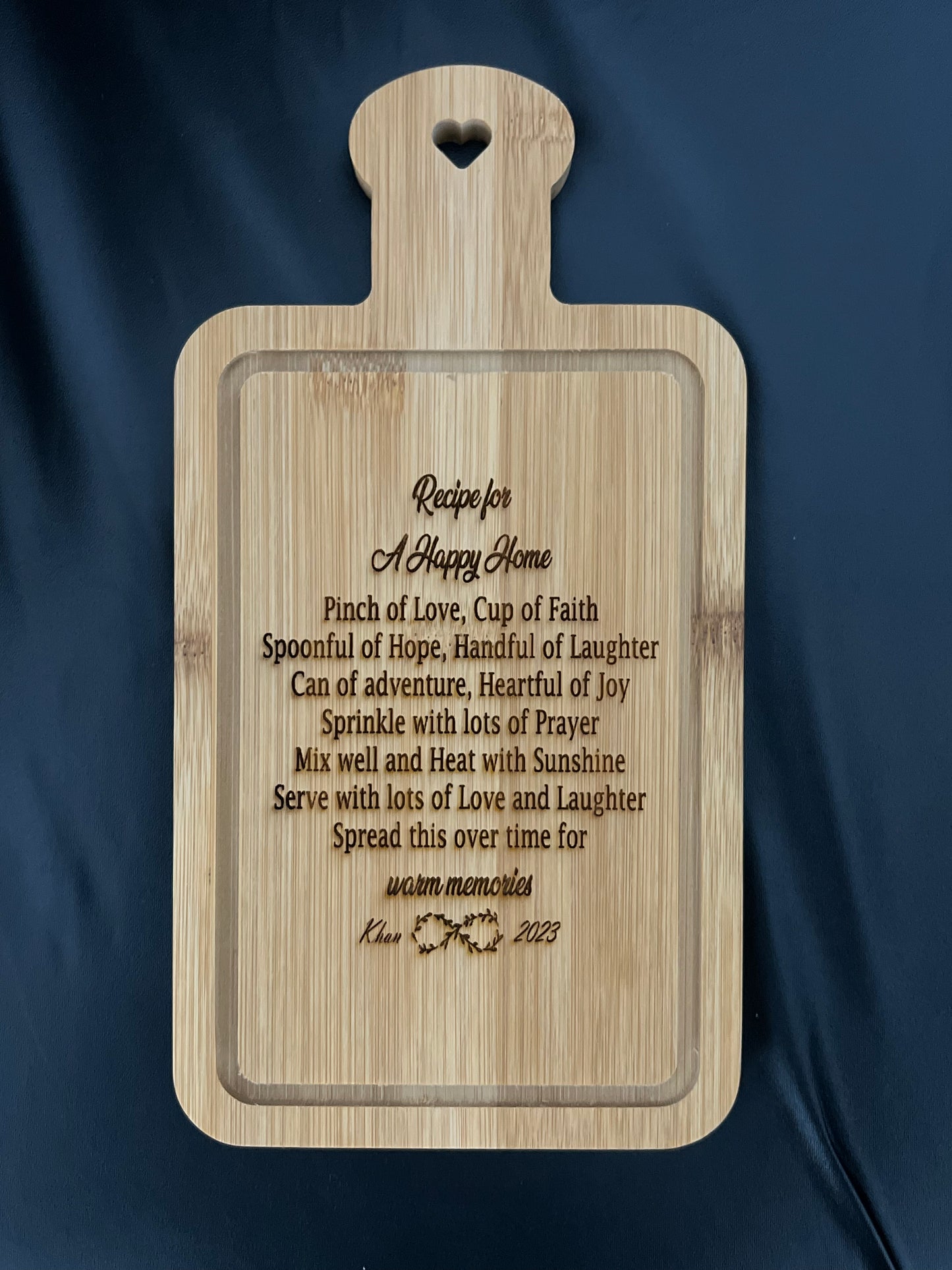 Mini Wood Charcuterie Board