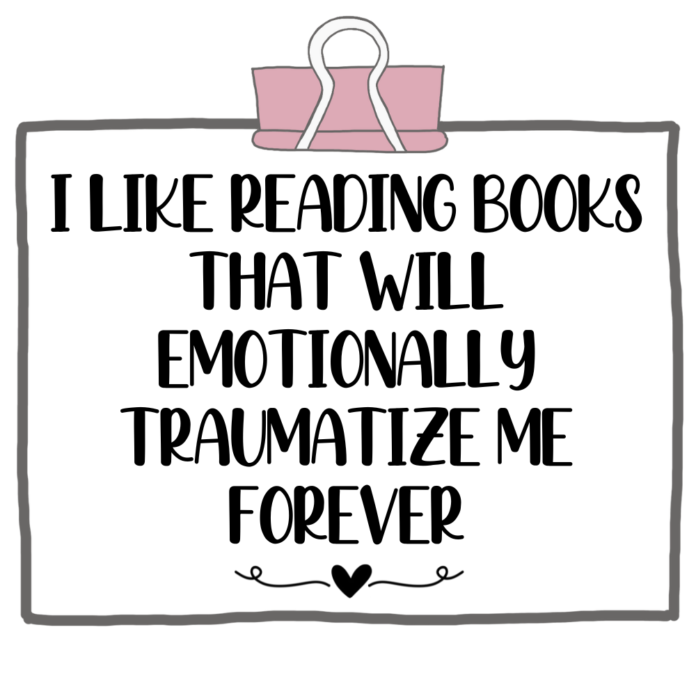 Sticker - Books That Emotionally Traumatize