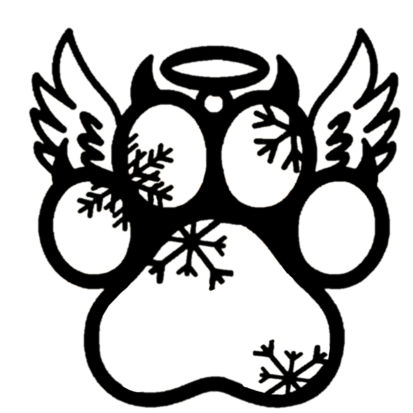 Create Your Own - Pet Paw Ornament