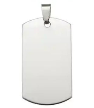 Stainless Steel Engravable Custom Tags