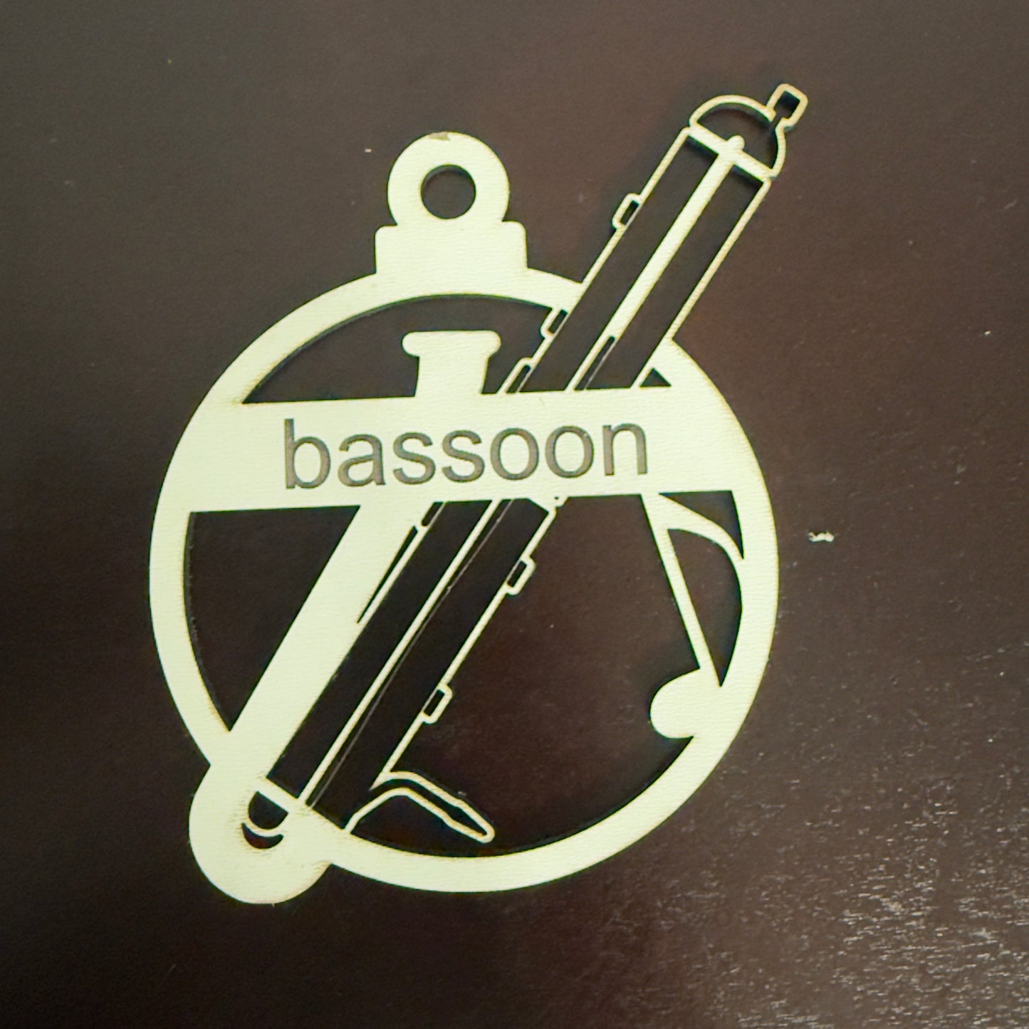 Band Wood Ornament - Personalized Interest + Name