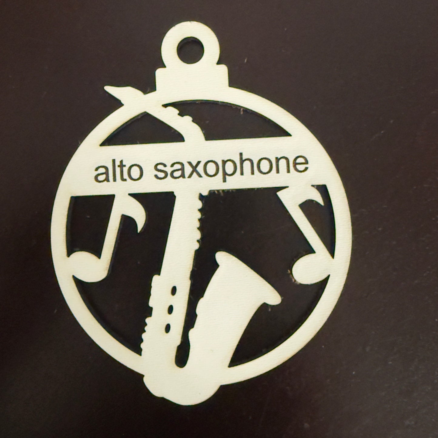 Band Wood Ornament - Personalized Interest + Name