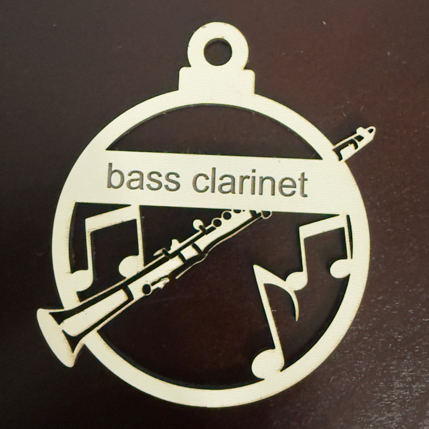 Band Wood Ornament - Personalized Interest + Name