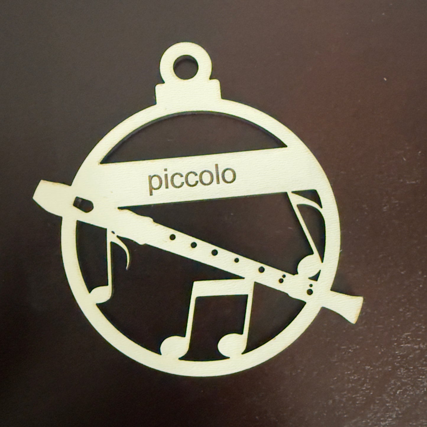 Band Wood Ornament - Personalized Interest + Name