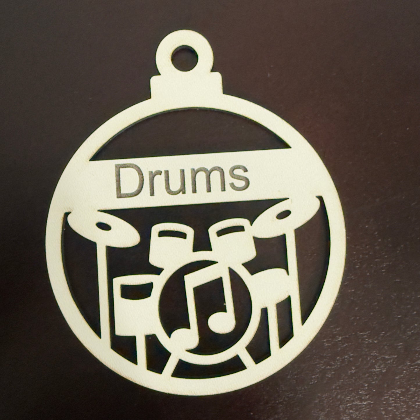 Band Wood Ornament - Personalized Interest + Name