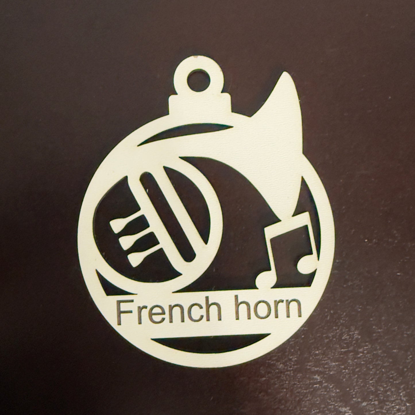 Band Wood Ornament - Personalized Interest + Name