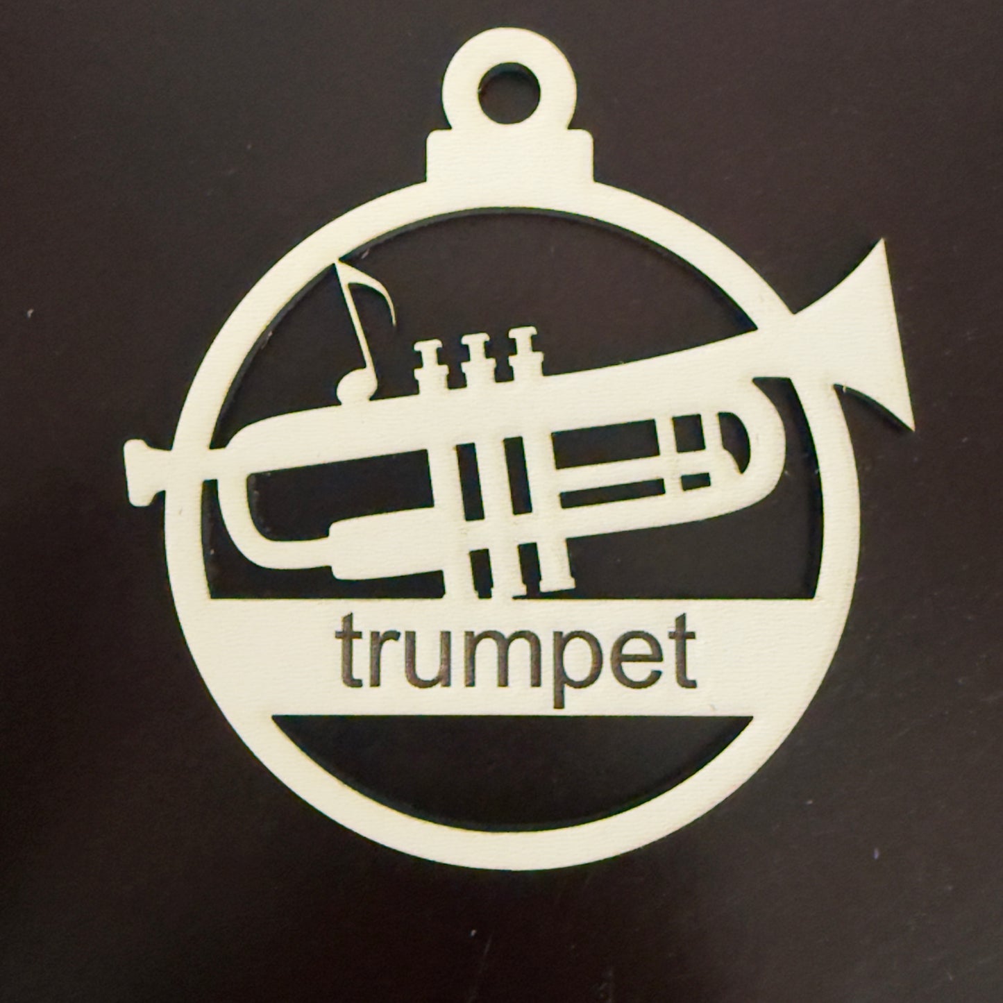 Band Wood Ornament - Personalized Interest + Name