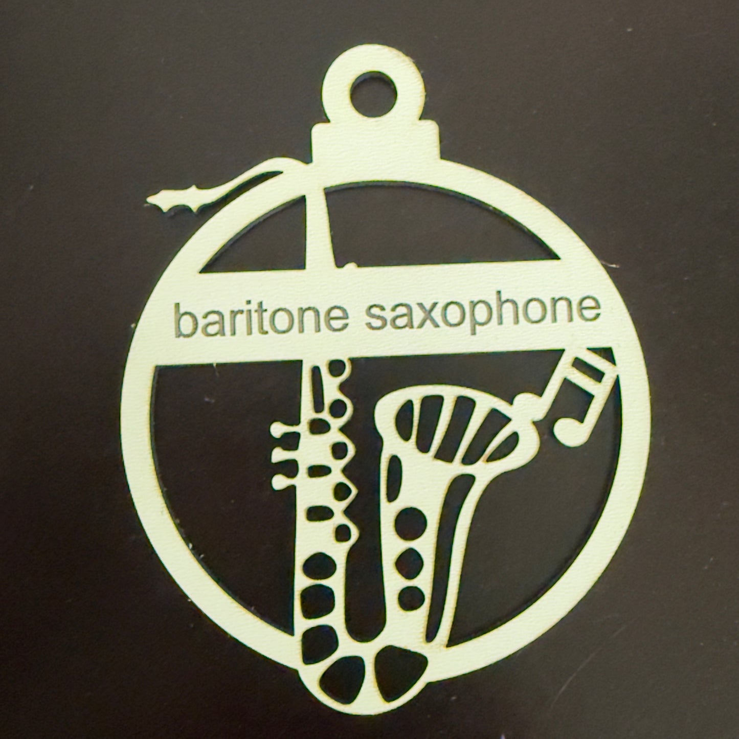 Band Wood Ornament - Personalized Interest + Name