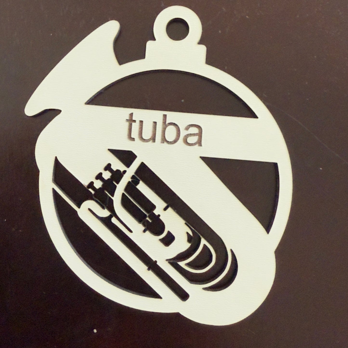 Band Wood Ornament - Personalized Interest + Name