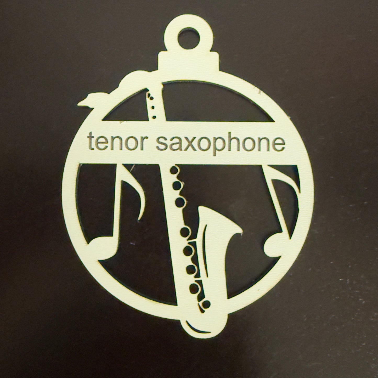 Band Wood Ornament - Personalized Interest + Name