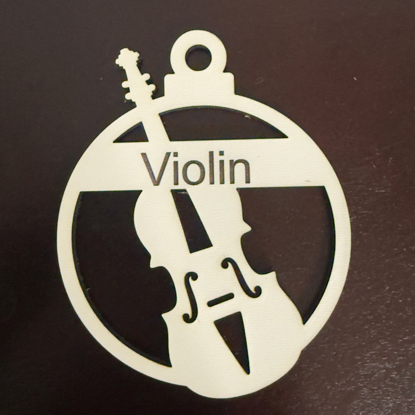 Band Wood Ornament - Personalized Interest + Name