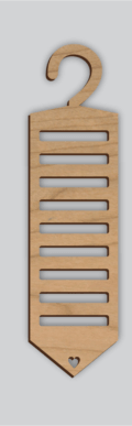 Laser Cut File- Father's Day Tie Hangers