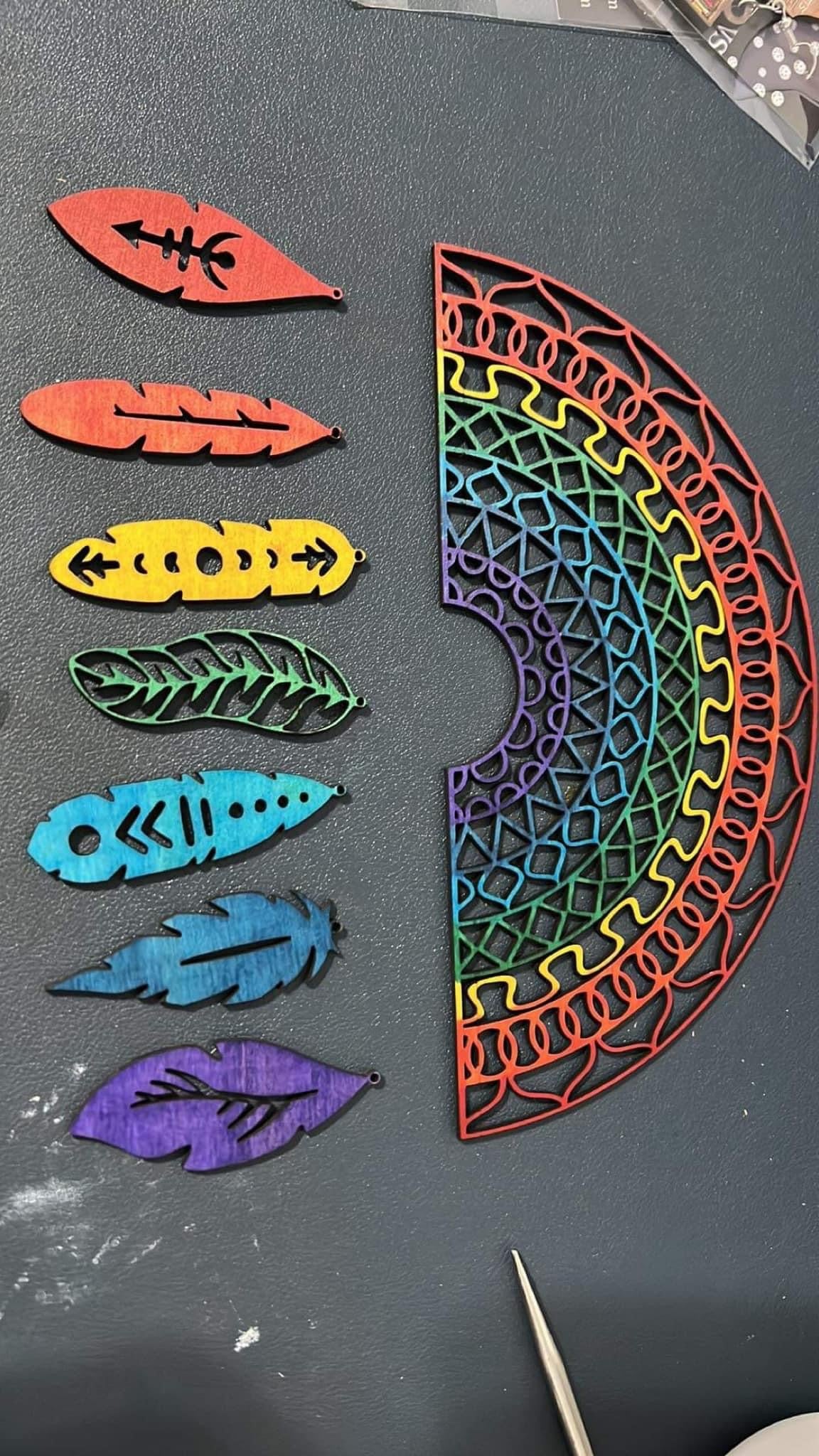 Rainbow Dream Catcher