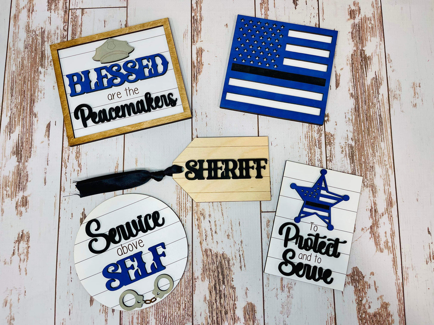 Sheriff Tiered Tray Set