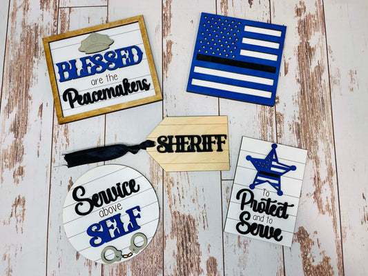 Sheriff Tiered Tray Set