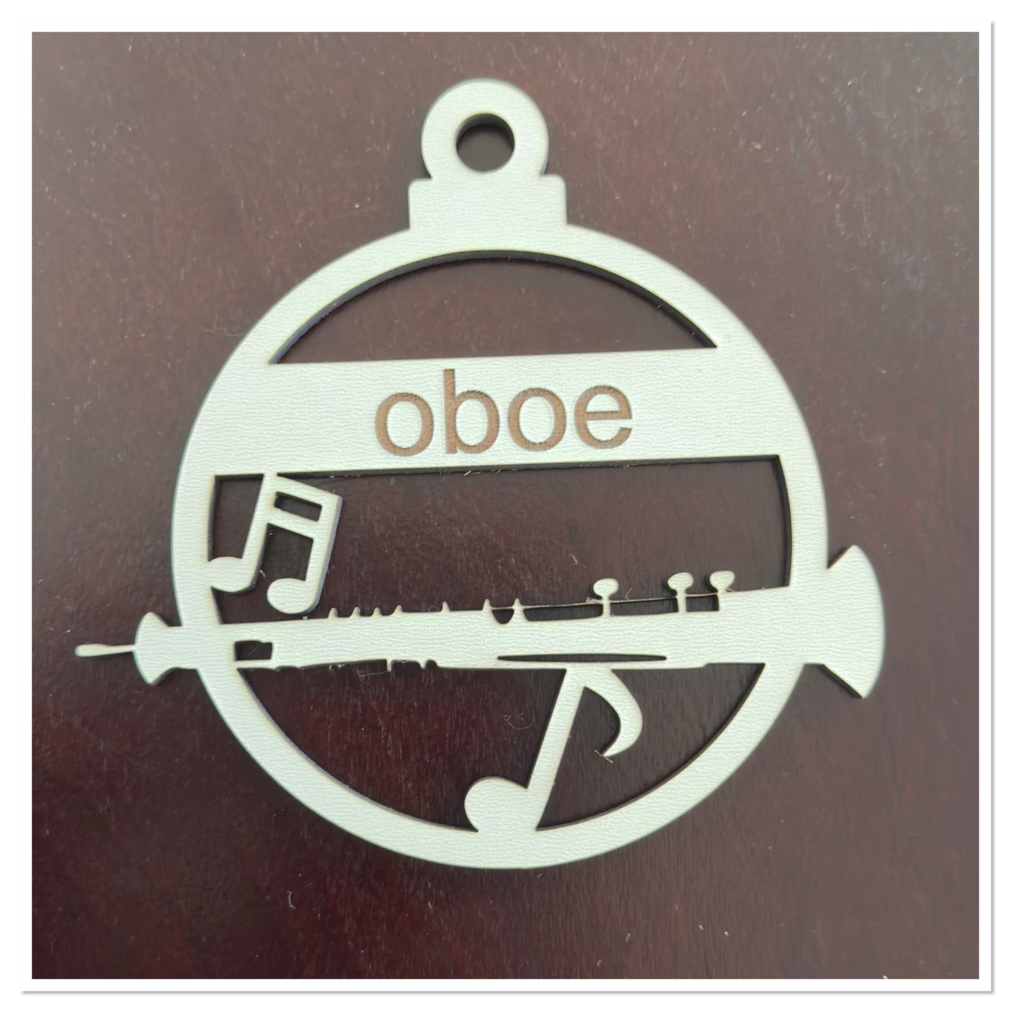 Band Wood Ornament - Personalized Interest + Name