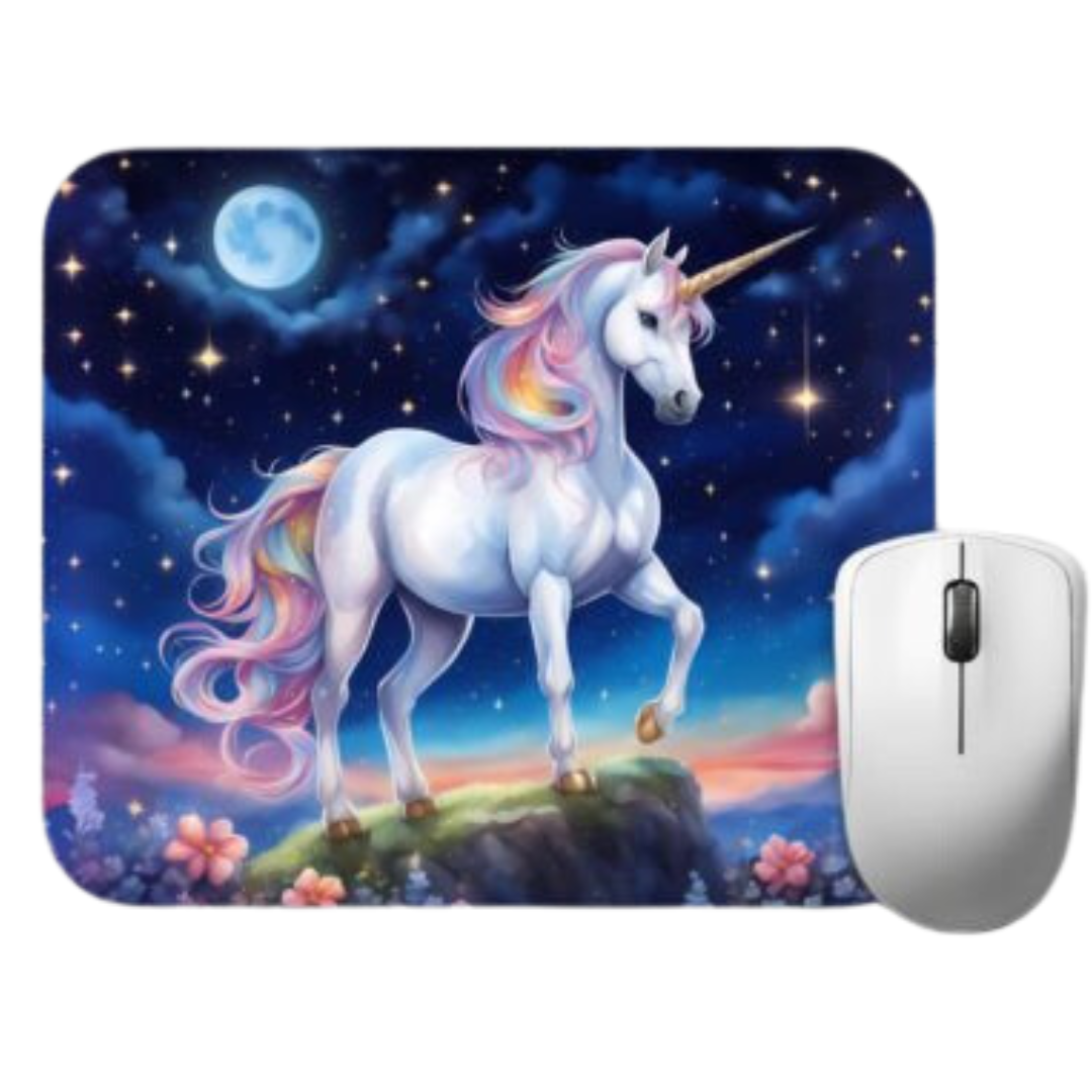 Night Unicorn Mousepad