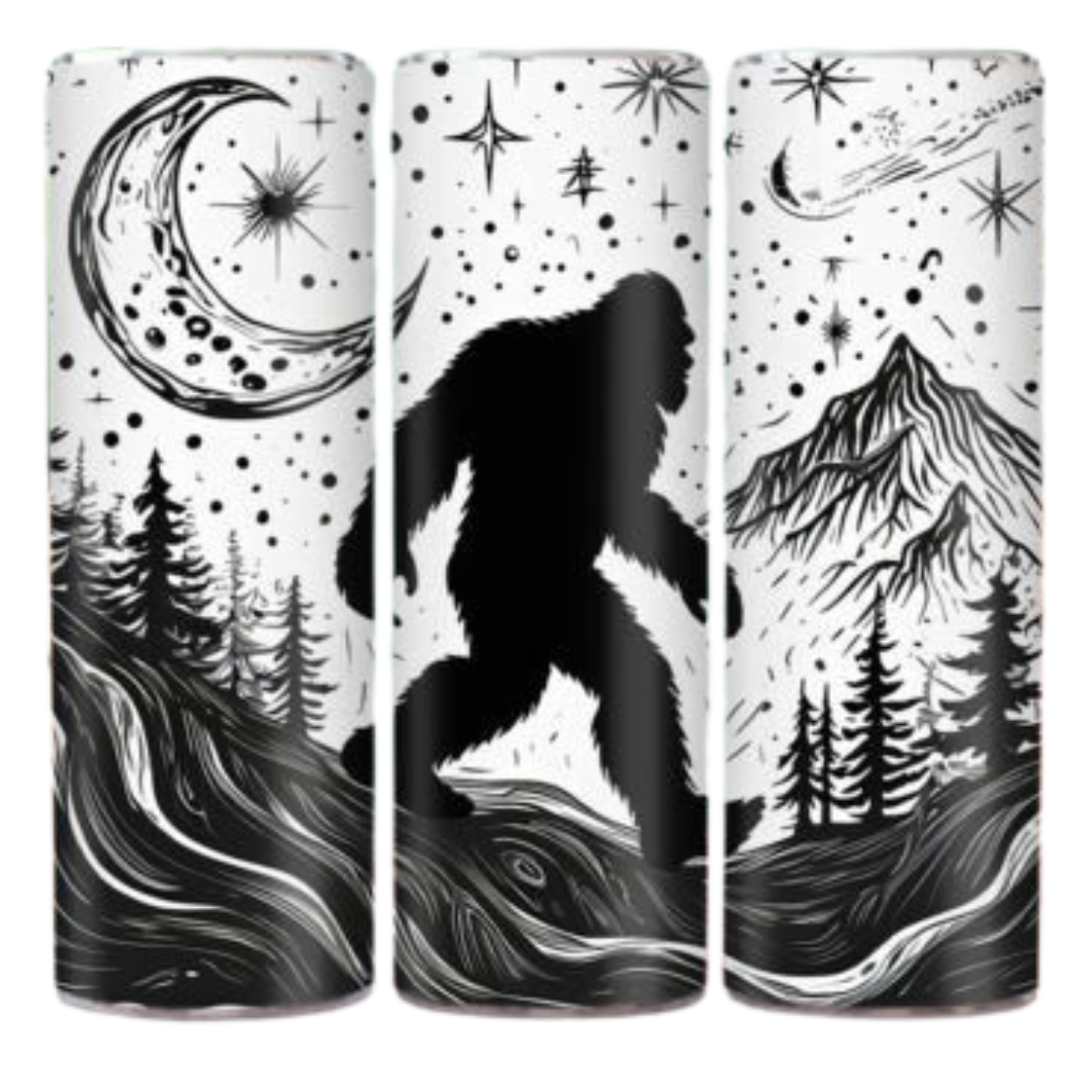 Bigfoot Walking Sublimation Tumbler