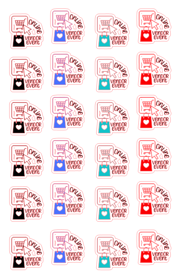 Planner Stickers - Online Vendor Event