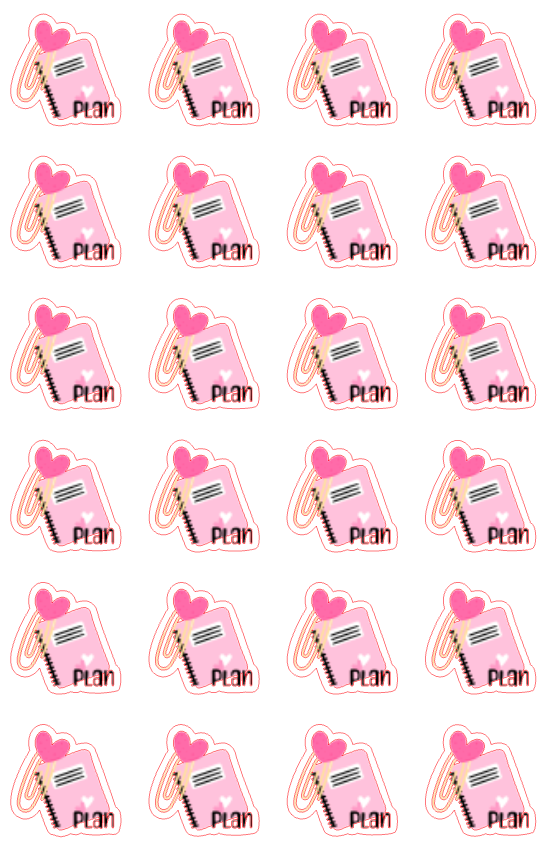 Planner Stickers - Plan