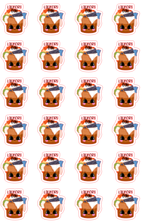 Planner Stickers - Laundry Day