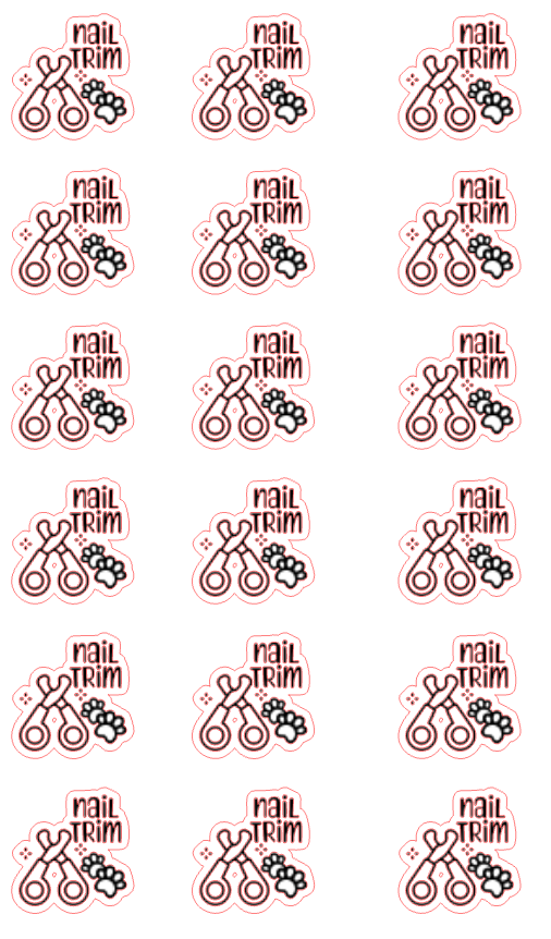 Planner Stickers - Pet Nail Trim