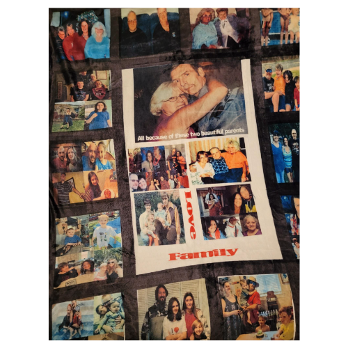 Personalized Photo Blanket