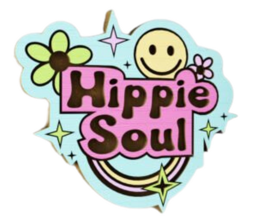 Laser Cut Magnet - Hippie Soul