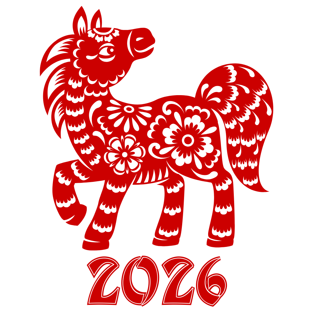 Sticker - Chinese Zodiac Year of the Horse 2026