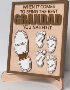 Grandad You Nailed It Father's Day Gift