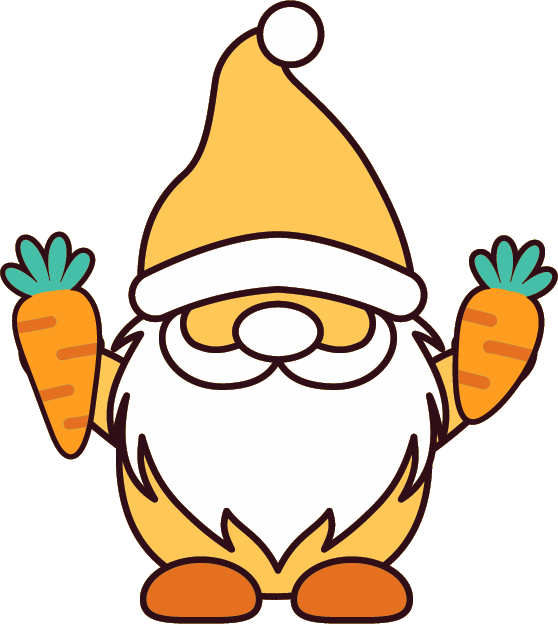 Laser Cut Wood Easter Gnome Home Decor