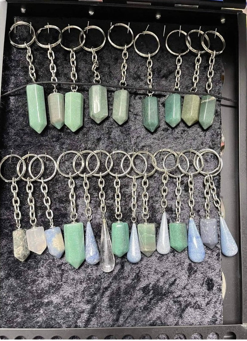 Natural Stone Keychain